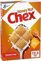 Honey Nut Chex Cereal, Gluten Free Breakfast Cereal, Made with Whole Grain, 12.5 oz