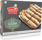 Jabsons - Shahi Gajak, Gud Kaju Rolls, 350 G (12.5 Oz)