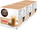 Nescafé Dolce Gusto Espresso Cortado Decaff, Pack of 3, 3 x 16 Capsules