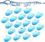 TOMOON Universal Humidifier Cleaner Fish with Silver Ions, Eco-Friendly Material,Fit Vic.ks lev.oit Warm & Cool Mist Humidifiers, Minimize White Precipitate & Odor|20-Pack Blue