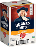 Quaker Old Fashioned Rolled Oats, Non GMO Project Verified, Two 64oz Bags in Box, 90 Servings, 4 Pound (Pack of 2)