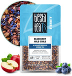Tiesta Tea Blueberry Wild Child, Loose Leaf, Blueberry Hibiscus Herbal Tea, Premium Non-Caffeinated Fruit Blend, Make Hot or Iced & Brews Up to 25 Cups, 1.8 Ounce Resealable Pouch