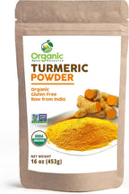 Organic Turmeric Powder w/Curcumin | 16oz or 454g | USDA Organics and Non-GMO | 100% Raw and Natural by OSR
