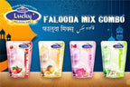 Falooda Mix Combo (pack of 4, 200 gm each) Flavors: Pista, Mango, Rose, Strawberry