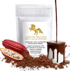 Addictive Wellness Raw Cacao Powder - Wild-Grown Heirloom Mycotoxin-Free Arriba Nacional Unsweetened Chocolate Powder, Vegan, Keto & Paleo Friendly 340g (12 Ounce)