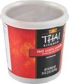 Thai Kitchen Red Curry Paste, 35 oz - One 35 Ounce Tub of Thai Red Curry Paste with Red Chili Pepper, Lemongrass, Thai Ginger and Spices, Perfect for Stir-Fries and Soup Bases