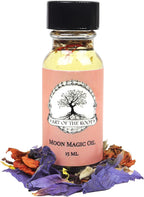 Moon Magic Oil | Intuition, Power, Hidden Mysteries & Moon Goddess Invocations | Wiccan, Pagan, Conjure, Magick
