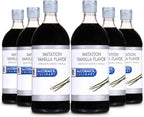 McCormick Culinary Imitation Vanilla Flavoring, 32 fl oz (Pack of 6) - Six 32 Fluid Ounce Bottles of Imitation Vanilla Extract for Baking, Best for Cakes, Frostings, Desserts and More