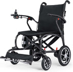 25.8lbs Real Carbon Fiber Ultralight Electric Wheelchairs, FDA Certification Professional Foldable Lightweight Electric Wheelchairs for Adults, Senior, Patient, 400W, 12 Miles, 300 LBS Capacity