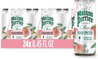 Maison Perrier Chic Peach Spritzer Flavored Sparkling Beverage, Low Calorie, Mocktail, 24-Pack