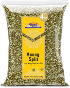 Rani Moong Split (Split Mung Beans with Skin) Lentils Indian 64oz (4lbs) 1.81kg Bulk ~ All Natural | Gluten Friendly | Non-GMO | Kosher | Vegan | Indian Origin