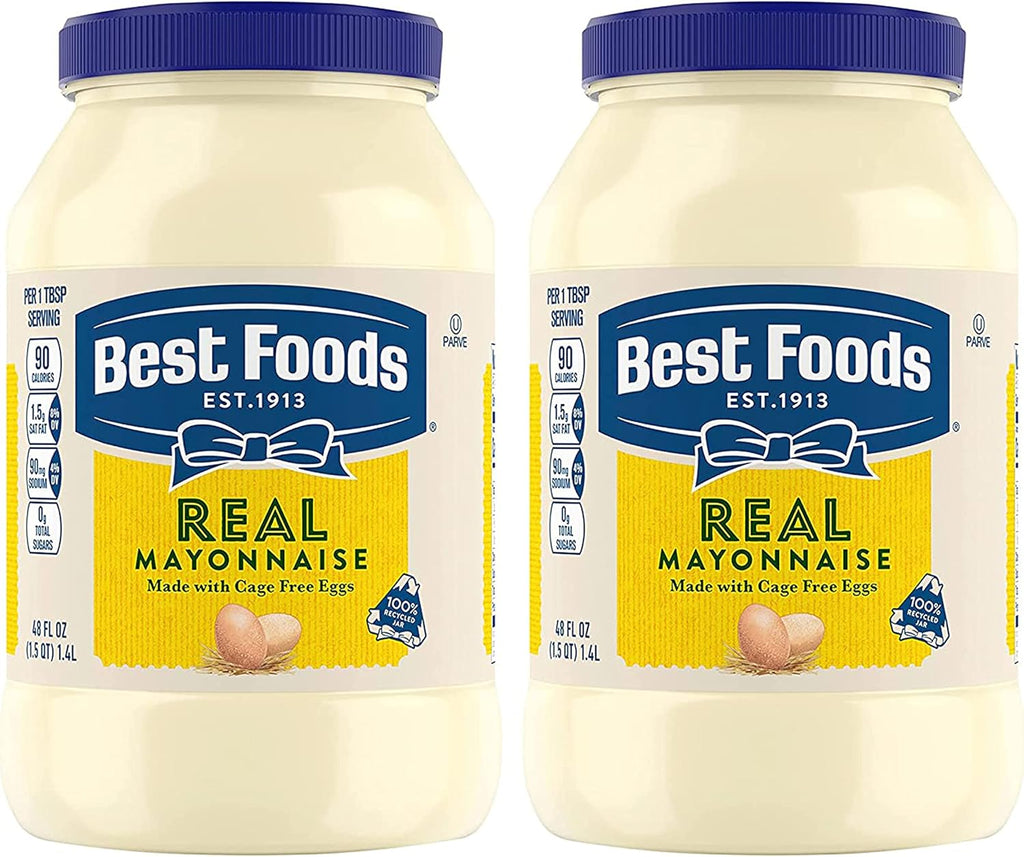 Best Foods Real Mayonnaise Gluten Free 48 oz Twin Pack