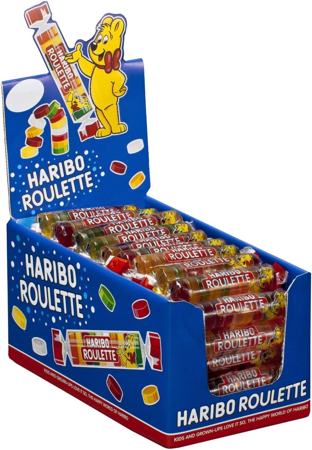 Haribo Roulette, 7/8-Ounce Rolls (Pack of 50)