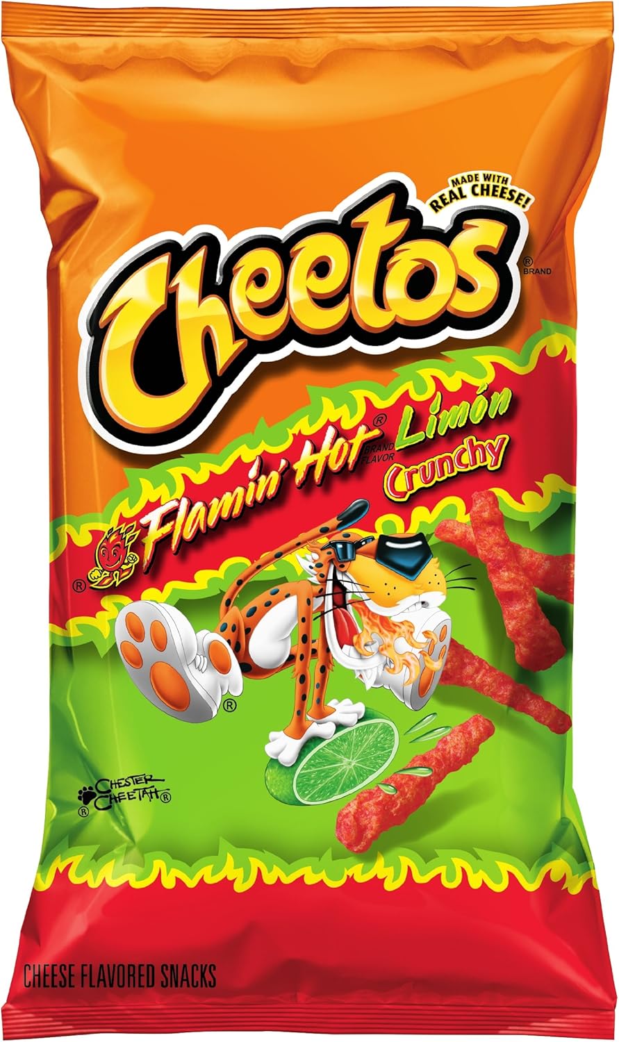 Cheetos Flamin Hot Limon, 3.5 Ounce, 1 Bag