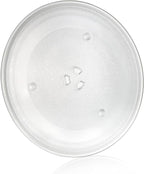 11.25" Microwave Glass Turntable Plate Replacement for GE and Samsung- 11 1/4" Microwave Glass Turntable Tray Replaces ME16K3000AS, ME17R7021ES, WB49X10097,WB39X0078,WB49X10034 by APPLIANCEMATES
