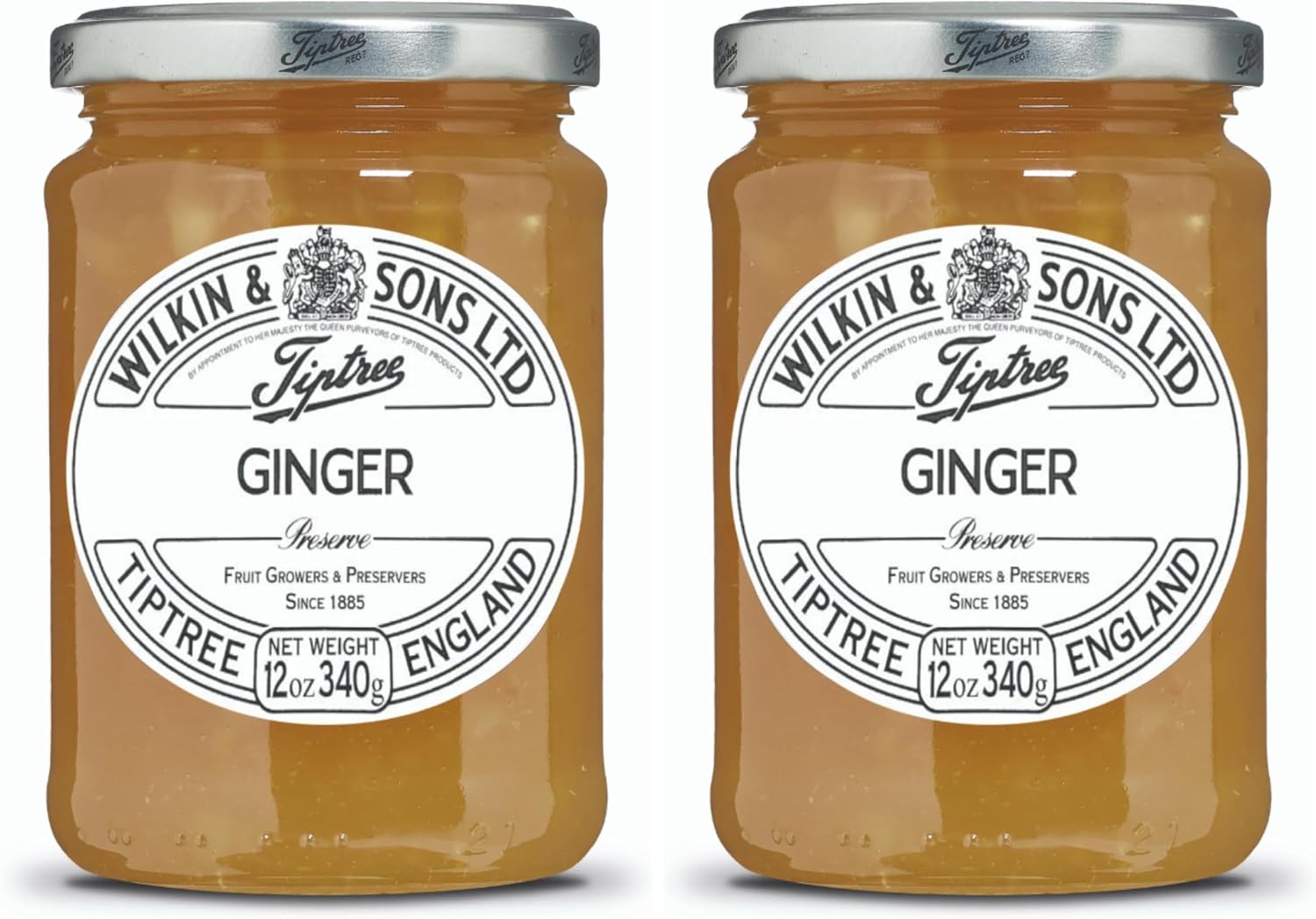 Tiptree Ginger Preserve, 12 Ounce Jar (Pack of 2)