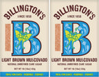 Billingtons B33184 Billingtons Natural Light Brown Muscovado Sugar1lb (Pack of 2)