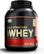 Optimum Nutrition Gold Standard 100% Whey Protein Powder, Delicious Strawberry, 5 Pound