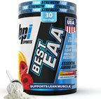 BPI Sports Essential Amino Acids EAA Powder - Pre, Intra & Post Workout Drink - BCAA Powder for Men & Women, EAA + BCAA + Hydration, Advanced Formula with 10g of EAA. (Lemon Berry)