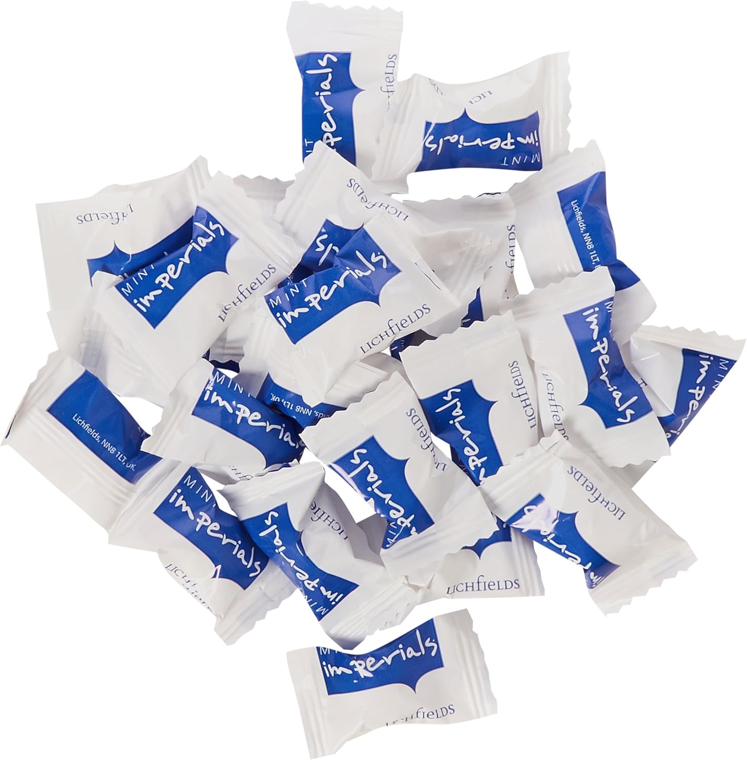 Lichfields Wrapped Mint Imperials Sweets - 2kg