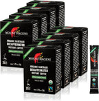 Mount Hagen 25 Count Single Serve Instant Decaf Coffee Packets - 8 pack | Decaffeinated Organic Medium Roast Arabica Beans | Eco-friendly, Fair-Trade [8 x 25 sticks/1.76oz/50g], Pack of 8