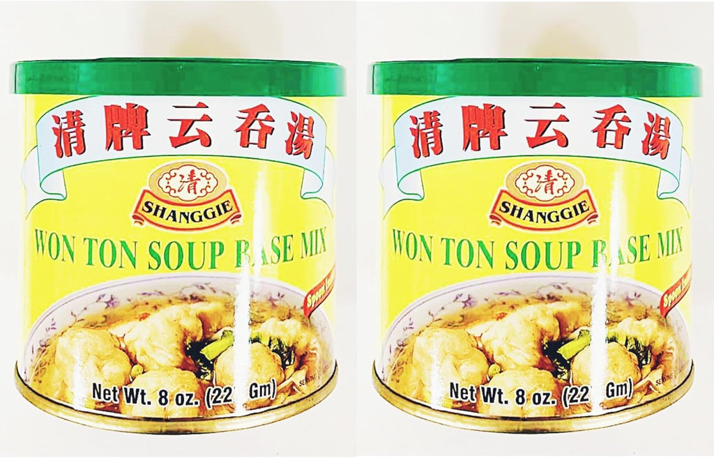 Shanggie Won Ton Soup Base Mix, 8 oz, Pack of 2