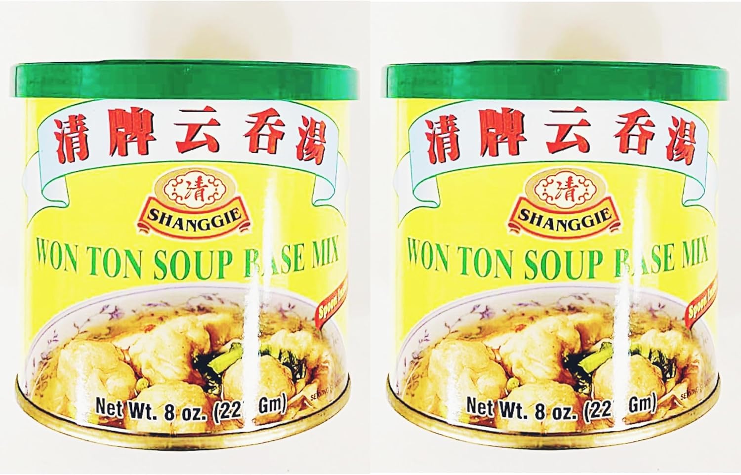 Shanggie Won Ton Soup Base Mix, 8 oz, Pack of 2