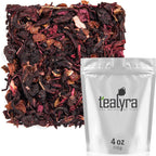 Tealyra - Cherry Goddess - Fruity Herbal Loose Leaf Tea - Caffeine-Free - Vitamin Rich - Hot and Iced - All Natural - 110g (4-ounce)