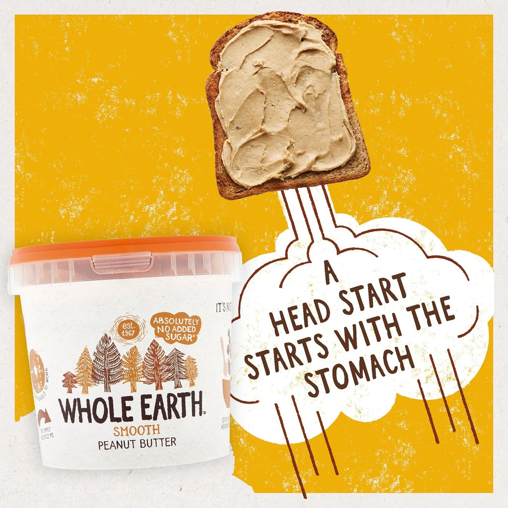 Whole Earth Peanut Butter Smooth 1kg