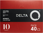 Delta Q Espresso Pods for Delta Q machines, Qalidus - Intensity 10, Notes of Caramel, XL Pack - 40 Capsules
