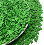 SE Si&Moos Green Grass Sprinkles for Cake Decorating Edible Grass Confetti Green Sprinkles for Cupcakes St.Patrick's Day Cupcake Toppers Edible Confetti Cake Decoration Party Wedding Baby Shower Holiday Supplies 2.47 OZ
