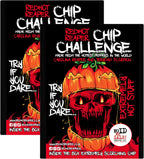 Red Hot Reaper – (2pack) Challenge Hottest Chip – Halloween Carolina Reaper Spicy Challenge - Stupidly Spicy Hot Chip