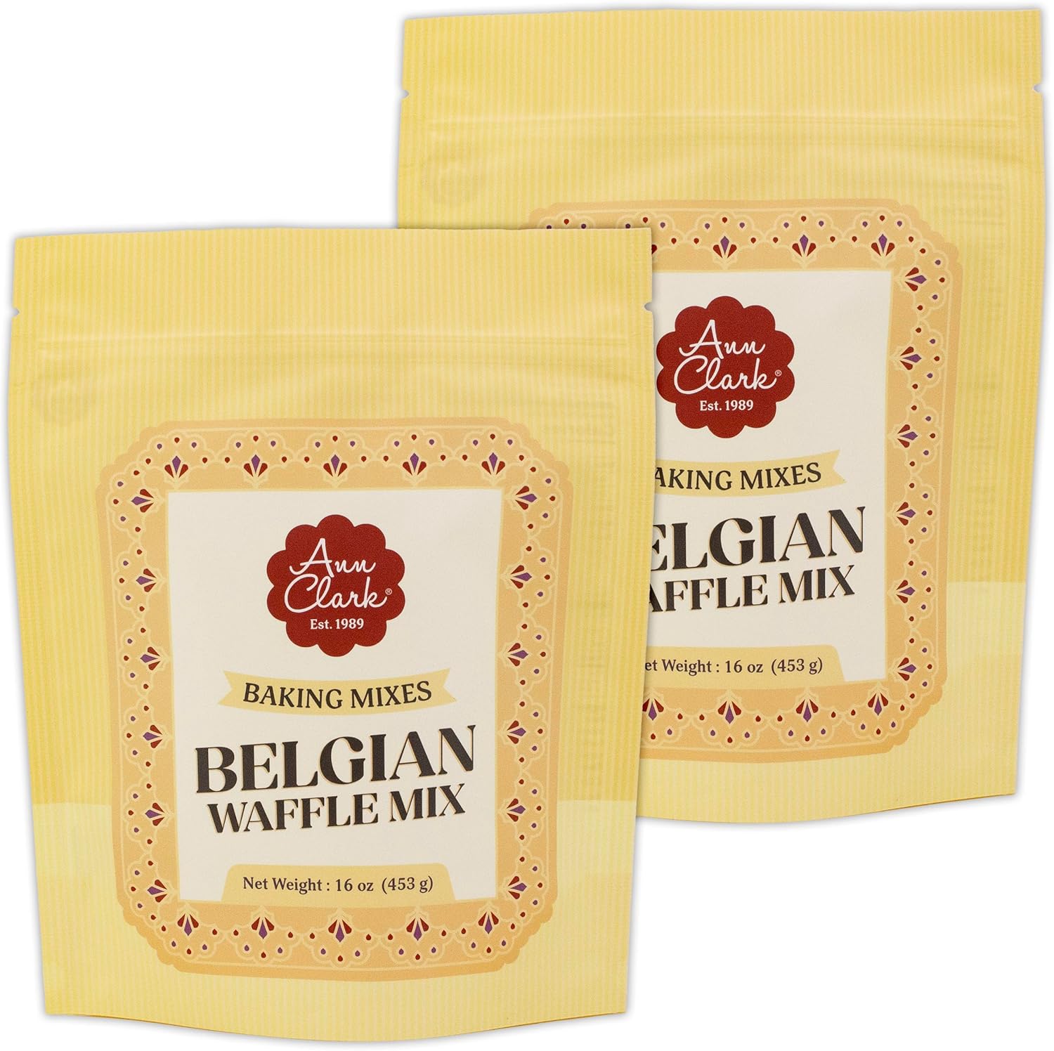 Ann Clark Gourmet Belgian Waffle Mix, 16 oz. (2 Pack)