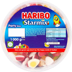 Huge Original Haribo Starmix Tub Imported From The UK England The Best Of British Gummy Candy Haribo Starmix Party Size Tub