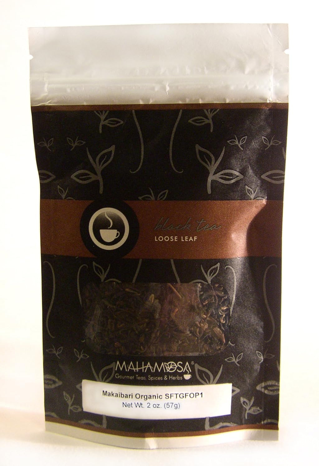 Mahamosa Makaibari Organic SFTGFOP1 2 oz - Darjeeling Indian Black Tea Loose Leaf, Single Estate Black Tea