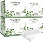 WOWOTEX Disposable Face Towel Biodegradable Large Dry Face Wipes 240 Count/4 Box Extra Thick Soft Clean Facial Towels for Sensitive Skin, Makeup Removing, Facial Cleansing, Nursing, Travel, 10"×12"