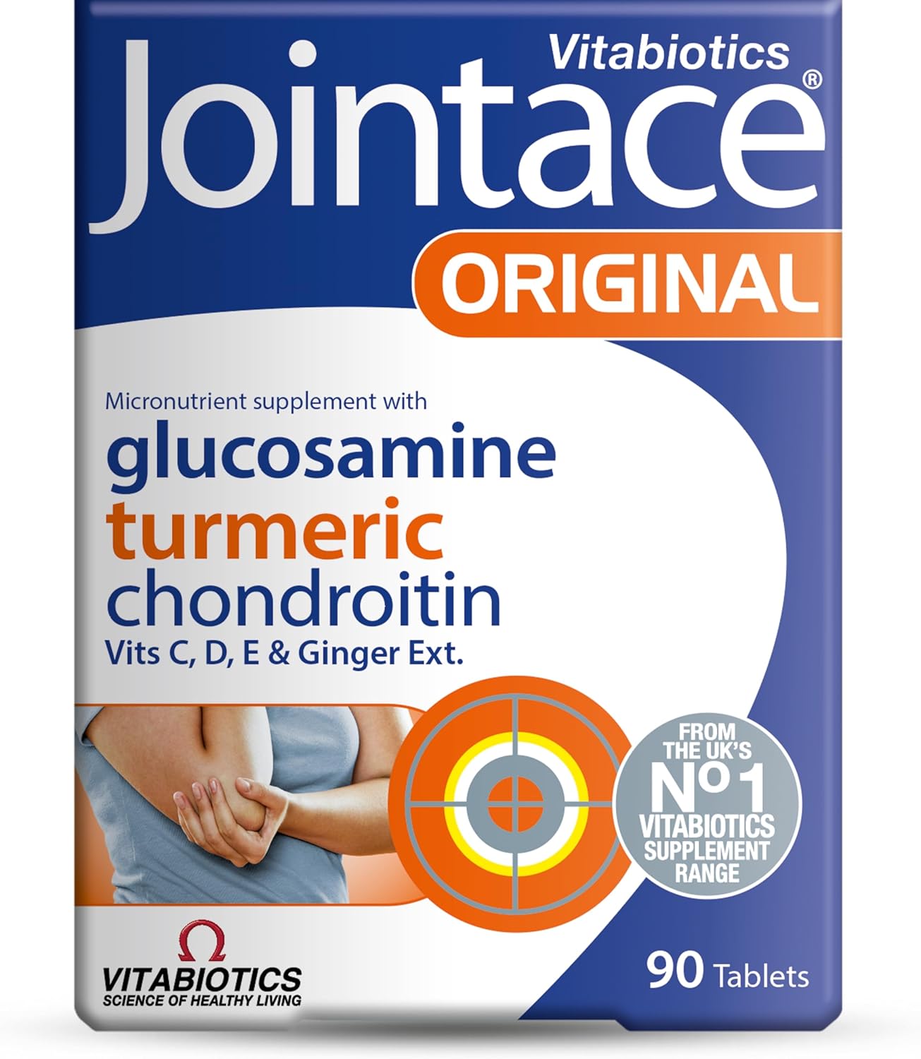 Vitabiotics Jointace Glucosamine and Chondroitin 90 Tablets