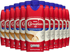 Carnation NESTLE Evaporated Milk 17oz Tetra Carton, 204 Fl Oz, (Pack of 12)