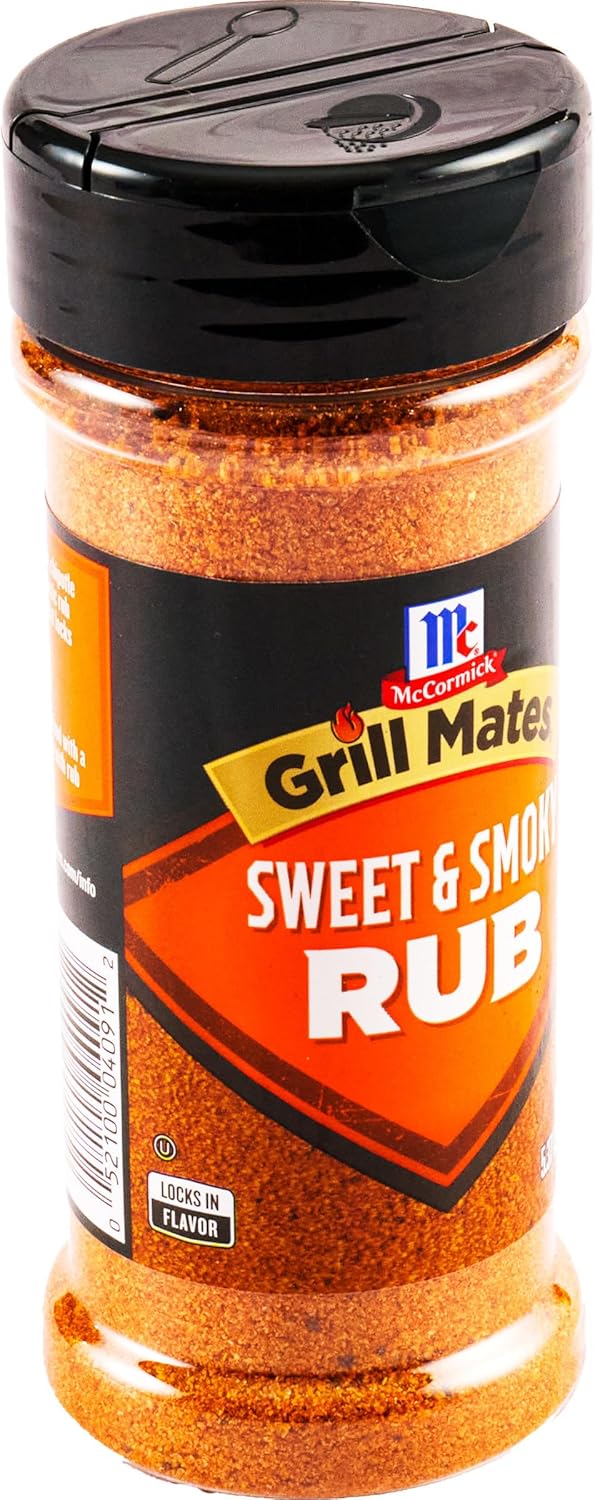 McCormick Grill Mates Sweet & Smoky Rub, 5.37 oz