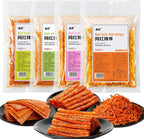 4 Pack Latiao Spicy Strips Chinese Snacks, Spicy Snacks Latio Spicy Strips 70g/2.46 Ounces per Pack, 4 Combinations Packed (Medium Spicy)