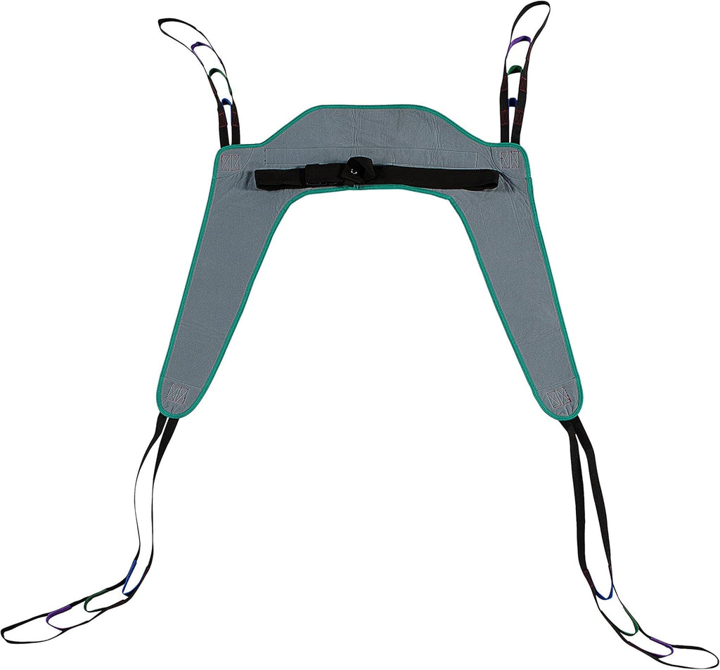 Patient Aid Toileting Sling with Torso Belt, Patient Lift Sling Toileting Aid Medical Lifting Equipment for Elderly