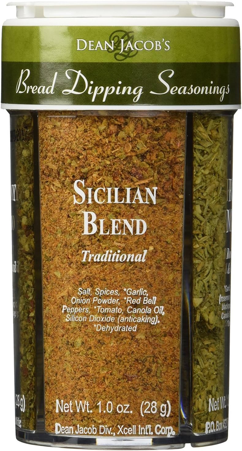 Bread Dipping Seasonings - Dean Jacob's 4 Spice Variety Pack