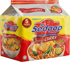 Curry Flavor Instant Noodles (Pack of 5) — Mi Sedaap Instant Ramen