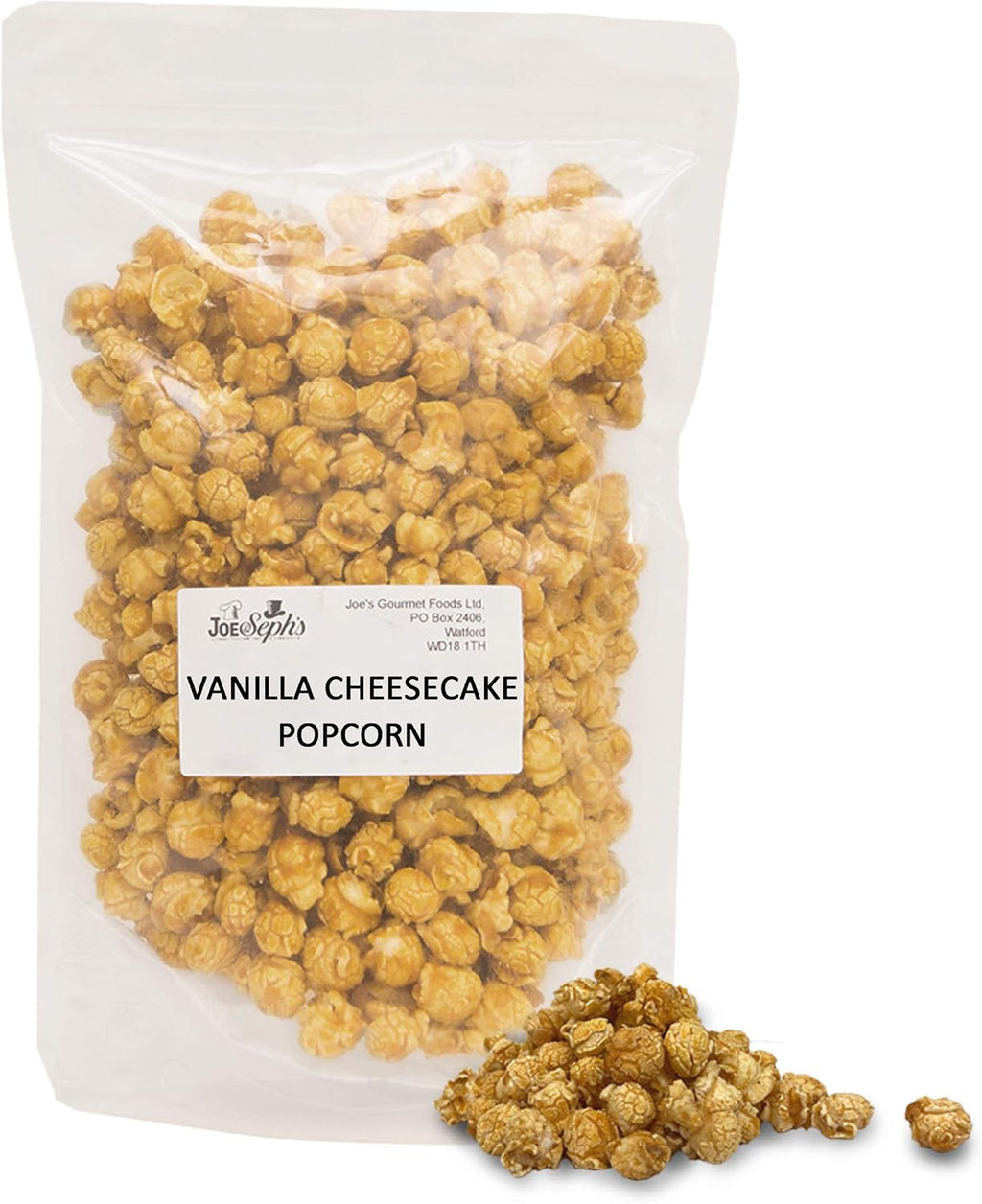 Joe & Seph's Vanilla Cheese Cake Popcorn Bulk Party Catering Pack 500 g