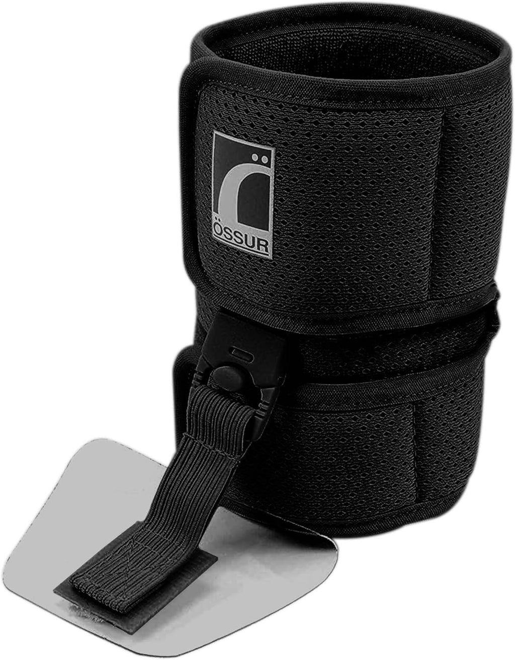 Ossur Foot-Up Drop Foot Brace | Ankle-Foot Orthosis (AFO) for Drop Foot Support | Lightweight, Adjustable Wrap for All-Day Comfort | Breathable Material for All Day Walking | (Black, Large)
