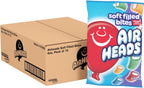 Airheads Soft Filled Candy Bites, Assorted Fruit Flavors, Easter Candy, Easter Basket Essentials Stuffers for Kids and Adults, Individually Wrapped Chewy, 6 Ounces (12-Pack)