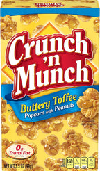 Crunch 'n Munch Buttery Toffee Popcorn with Peanuts