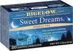 Bigelow Tea Herbal Tea Sweet Dreams 20 Count (Pack of 3)