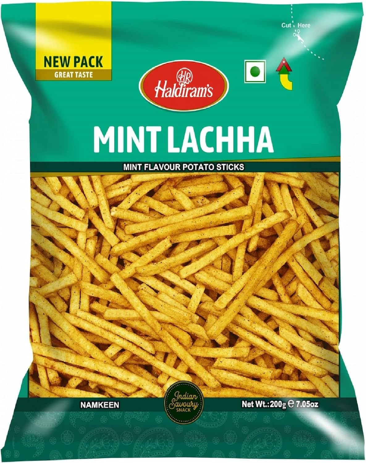 Haldirams Haldiram's Mint Lachha - 7.06 Oz,, ()