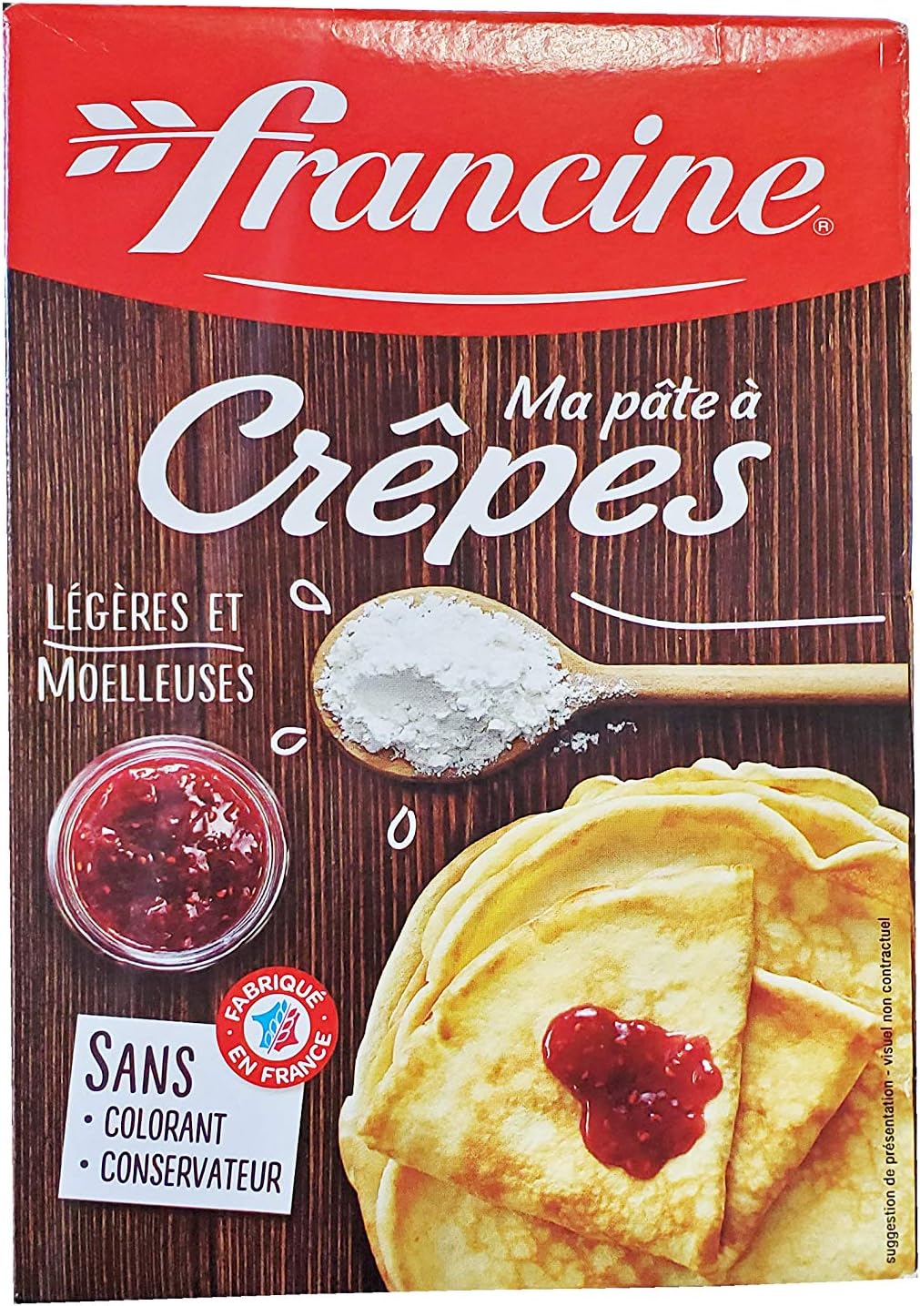 Francine Ma Pate a Crepes - French Imported Crepe Dough Mix 13 Ounces